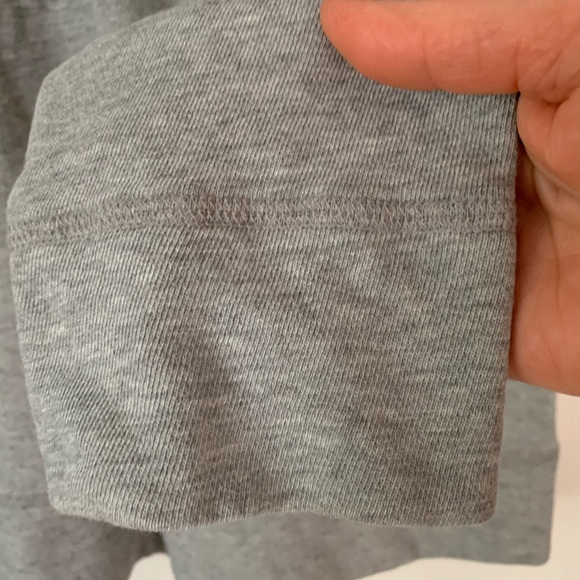 Standard James Perse grey zip up hoodie, size 2 - Picture 6 of 8